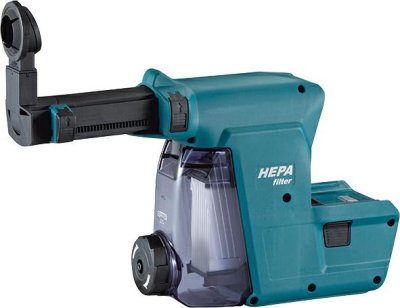 MAKITA Absaugsystem DX07 mit HEPA-Filter für Bohrstaub