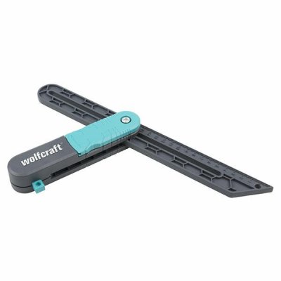 WOLFCRAFT Winkelmesser Laminat mit Parallel-Lineal Wolfcraft Winkelmesser Laminat mit Funktion zur M