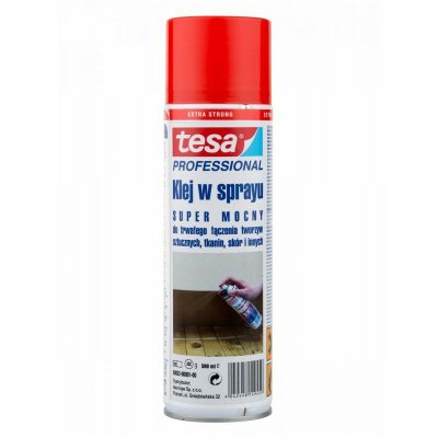 TESA Sprühkleber Extra Strong 500 ml Weiß