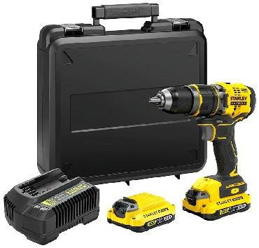 STANLEY Schlagschrauber V20 SFMCD721M2K 18V 80Nm mit 2x4,0Ah Akku
