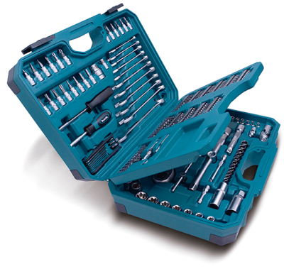 MAKITA Werkzeug-Set 221-teilig im Koffer