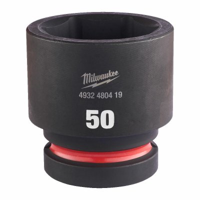 MILWAUKEE Schlagschraubernuss 1" 50 mm aus CR-MO Stahl