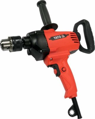 YATO Rührwerk YT-82055 1200W 3in1 mit 16 mm Metallbohrfutter und 130 mm Rührdurchmesser