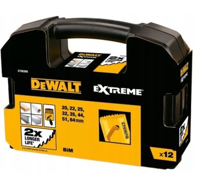 Bimetall-Lochsägen-Set DEWALT DT90360-QZ 12-teilig Universal
