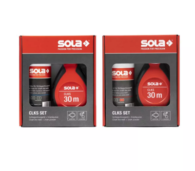 Kreideschnur SOLA CLKS Set 30 m mit roter Kreide