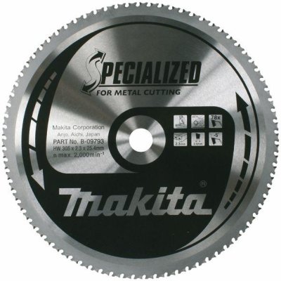 MAKITA Trennscheibe 305x25,4 mm 78 Zähne Spezial für dünnes Blech
