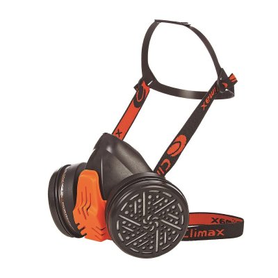 CLIMAX Halbmaske 756 P3 mit austauschbaren Filtern Weiche Naturgummi