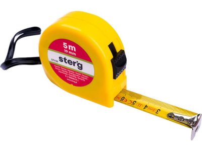 Stahlbandmaß 5 m x 19 mm, einziehbar S75150