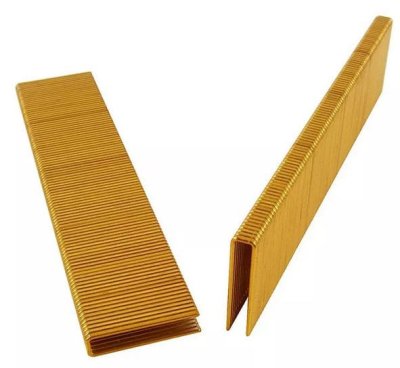 Tackerklammer Typ 90, 28 mm, gelb verzinkt, 5000 Stück