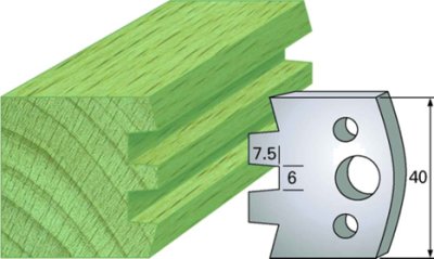 Abweiser SP 38x4 A 114 passend zu Type 1500 + 1501 + 1505