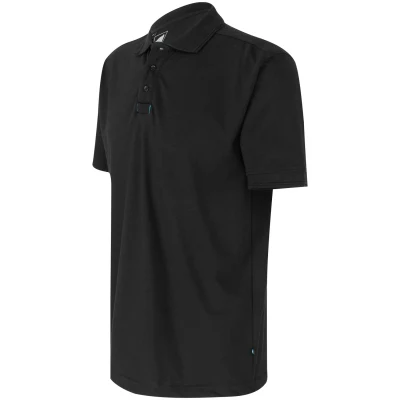 Arbeits Poloshirt, schwarz,Industriewäsche geeignet S