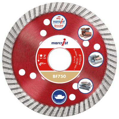 Marcrist BF750 115 × 22,2 Diamanttrennscheibe