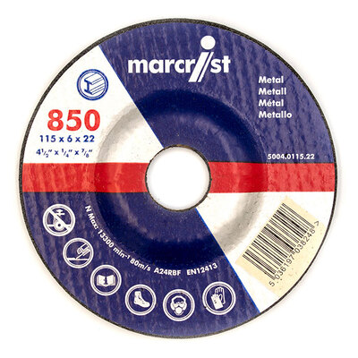 Marcrist Schruppscheibe Metall 115 × 6 × 22,2 mm