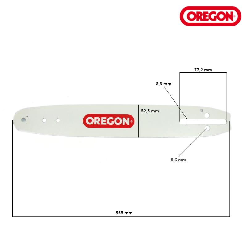 Oregon Führungsschiene 3/8\" 1,3 mm, T01, 30cm 120SDEA095