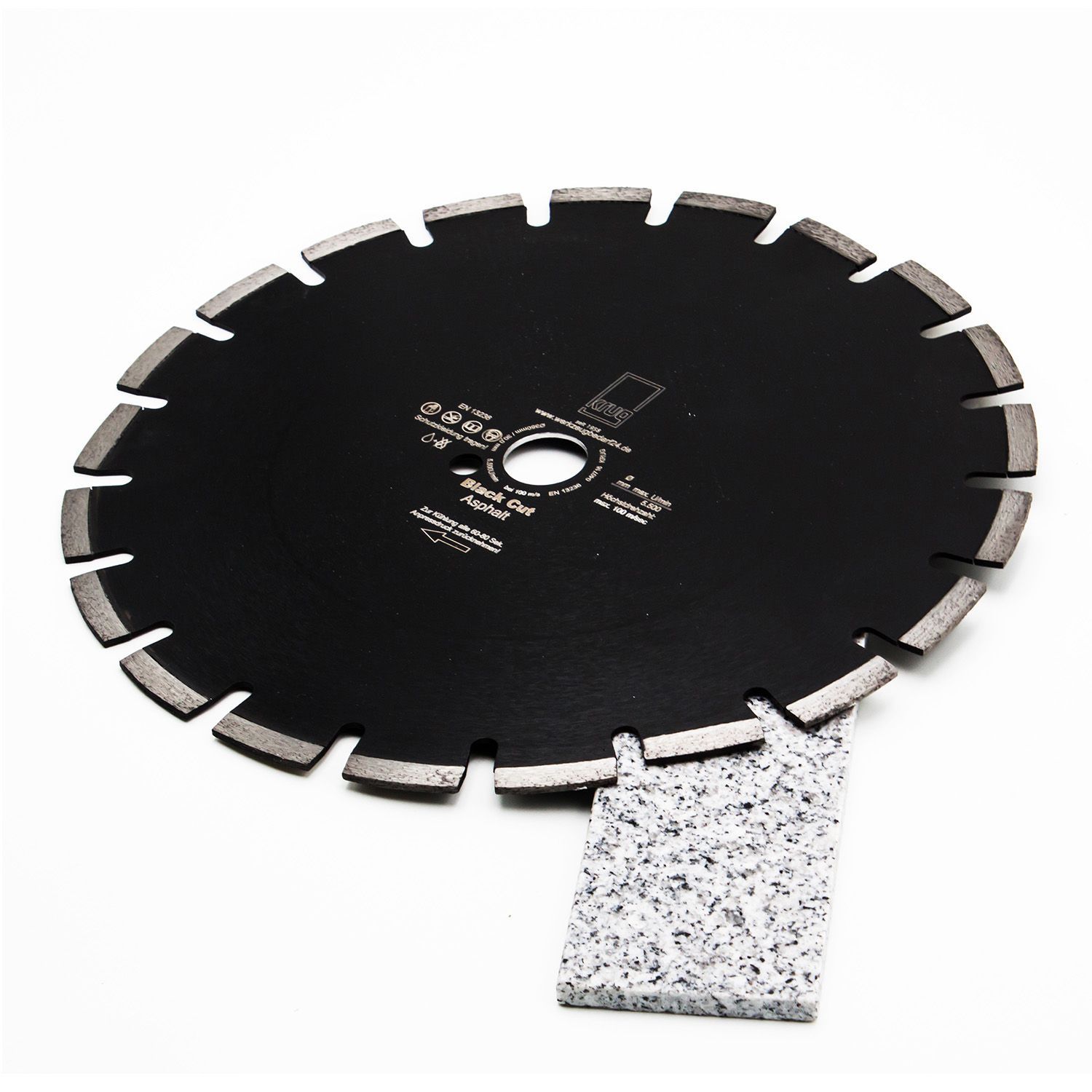 Diamantscheibe 300 x 3 x 22 für Beton Granit Klinker Stein