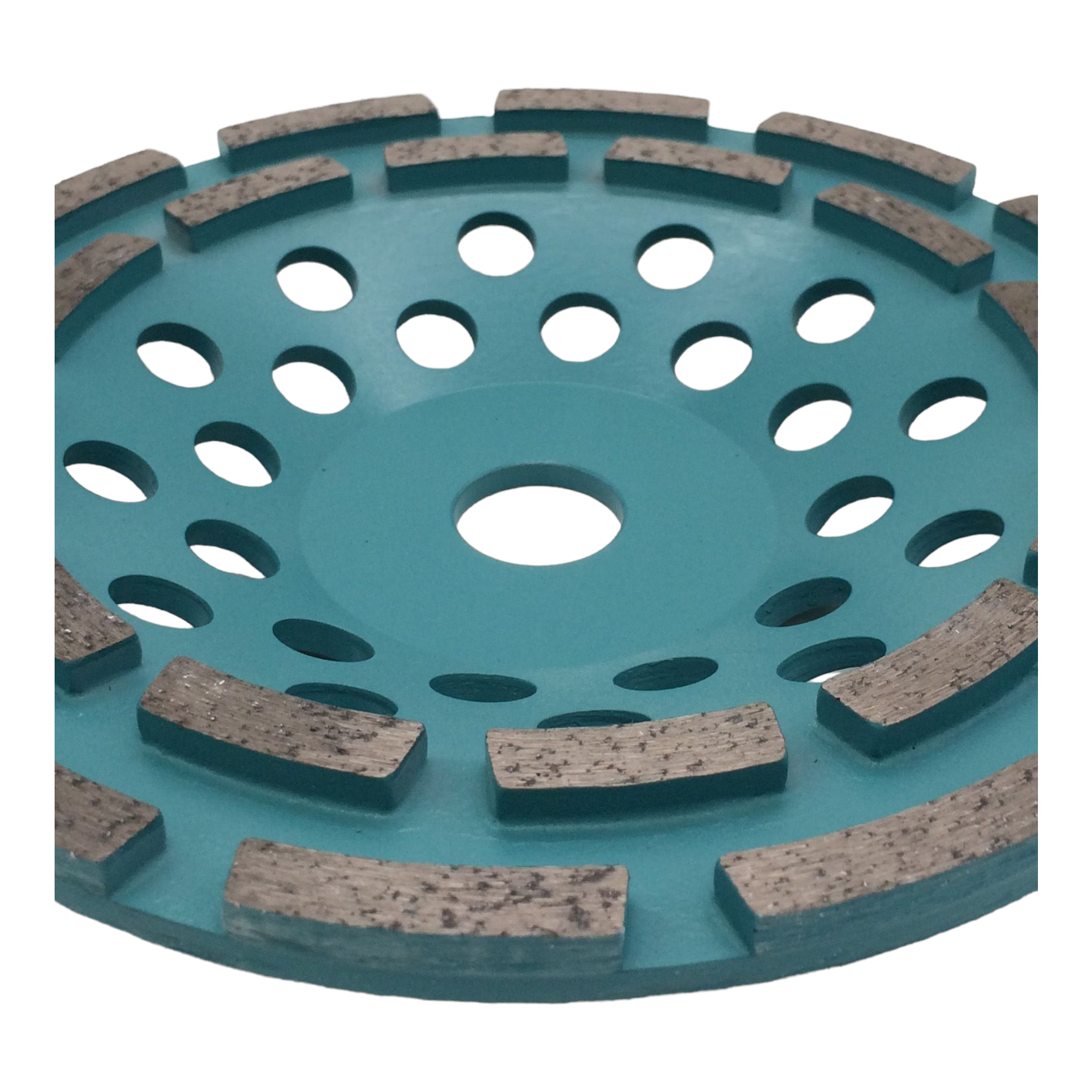 Diamant-Topfschleifer 2-reihig Beton/Granit 180 mm