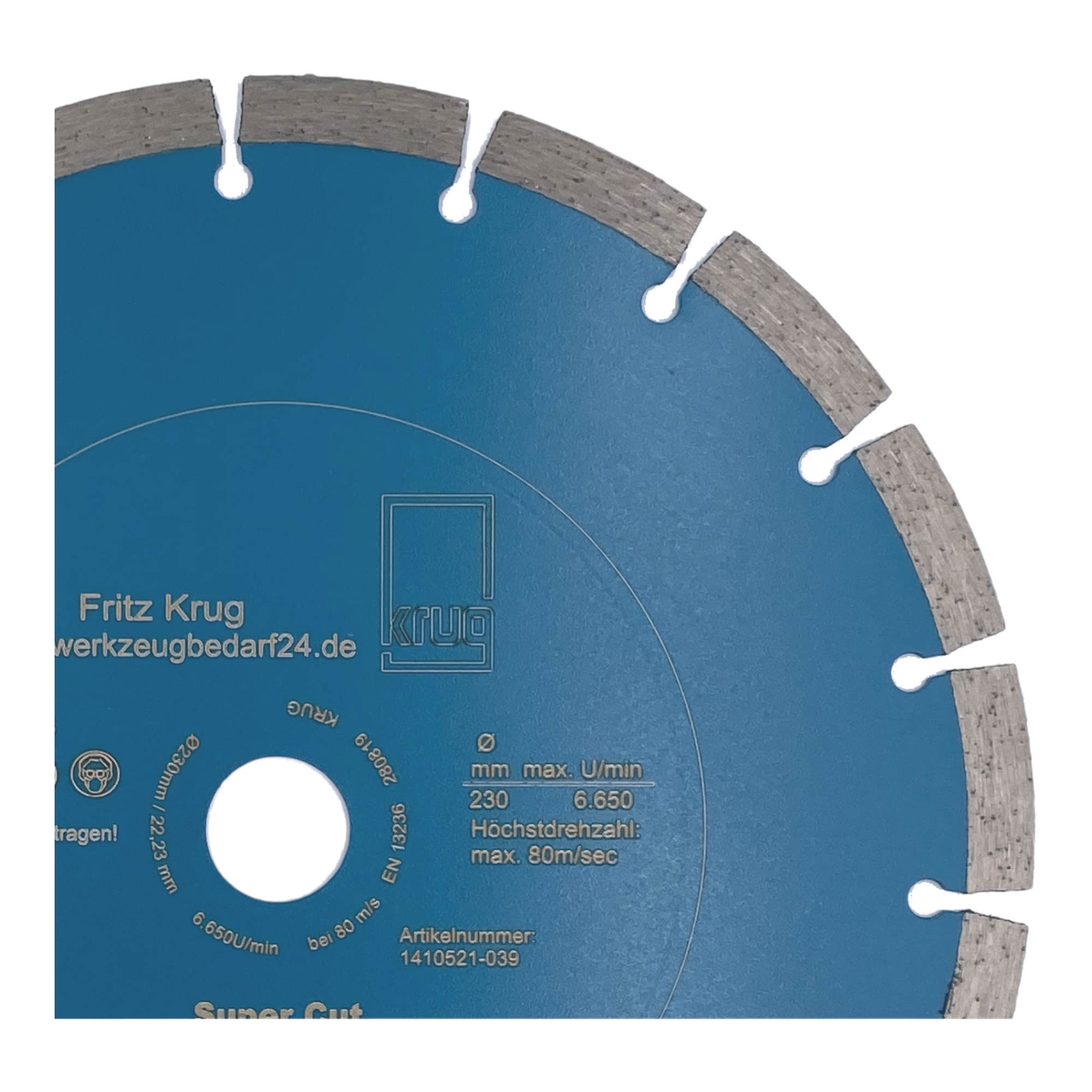 Makita Tauchpumpe-Schmutzwasser PF0410 plus 20 x Diamantscheibe Super Cut 230 für Beton Granit Klink