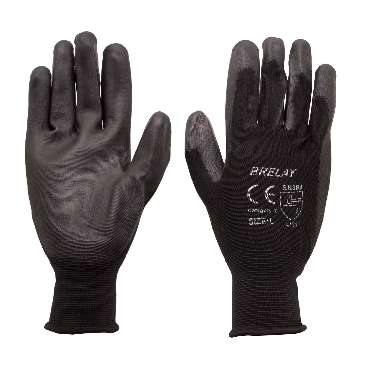 72 Paar Nylon-Arbeitshandschuhe K029 Größe 8 plus Grillbesteck