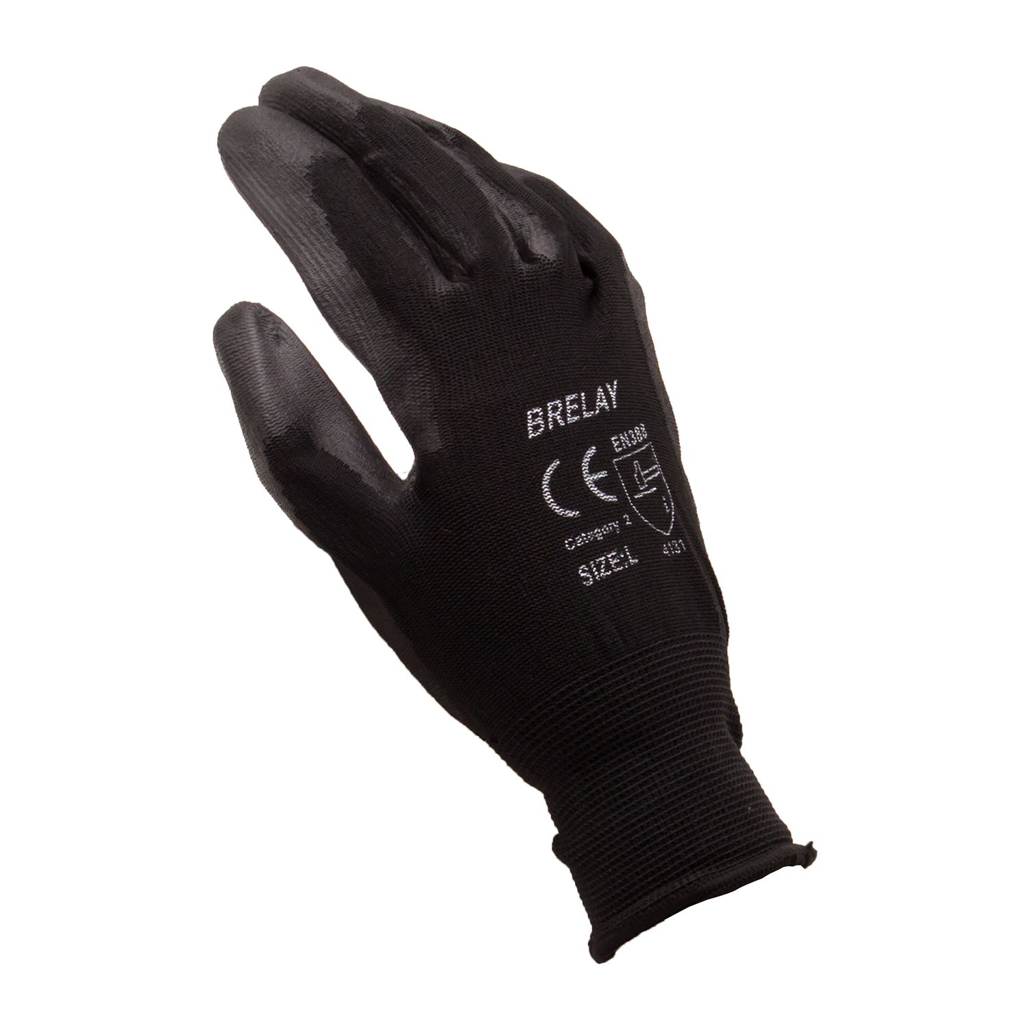 72 Paar Nylon-Arbeitshandschuhe K029 Größe 10 plus Grillbesteck