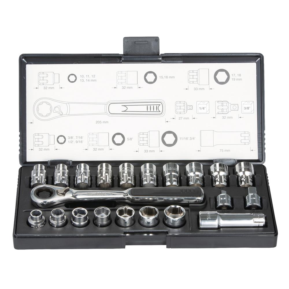 Set 4 x Krug Antischimmelfarbe Matt 2,5 Liter + 1 x Makita Durchgangs-Steckschlüssel-Set B-65604 21-
