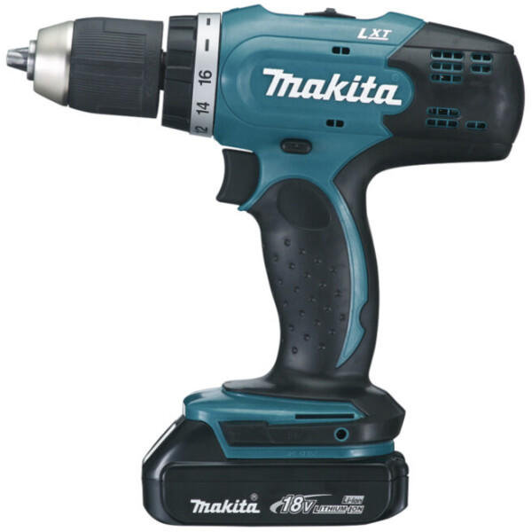 Makita DDF453SYX4 Akku-Bohrschrauber 2x Li-ion 18V/1,5 Ah