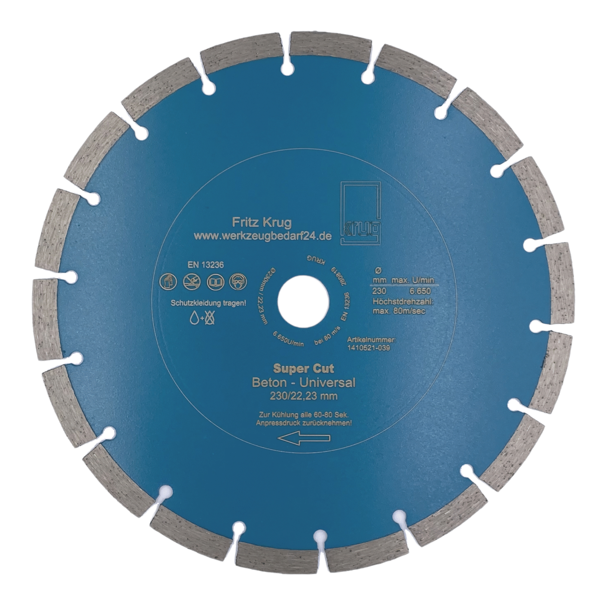 Set 1 x Makita DDF453SYX4 Akku-Bohrschrauber 2x Li-ion 18V/1,5 Ah + 20 x Diamanttrennscheibe Super C