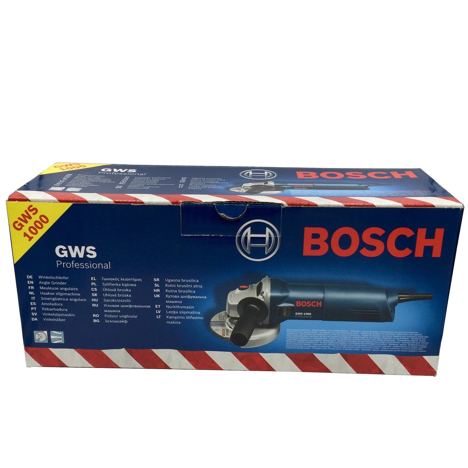 100 Stück Trennscheiben C115x1.0 + 100 Stück Trennscheiben C125x1,0 + Bosch Winkelschleifer GWS 1000