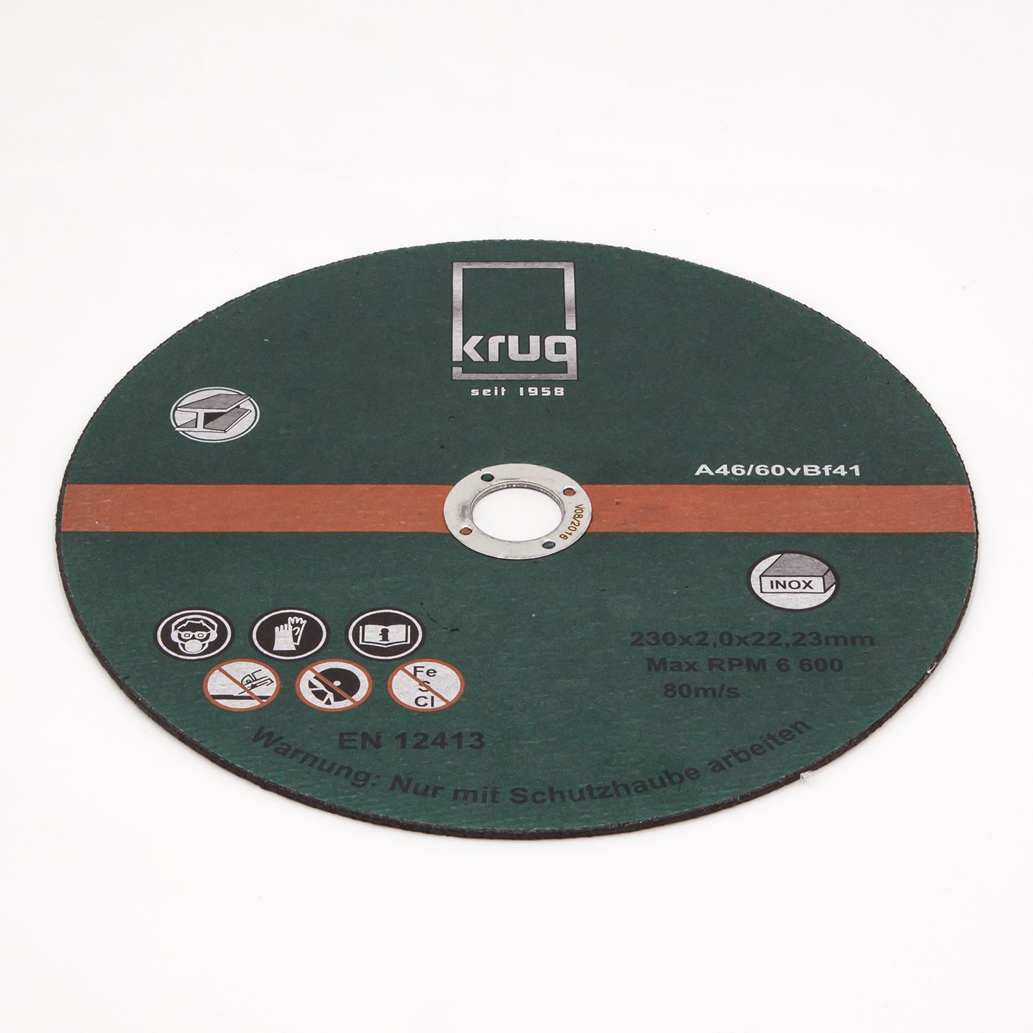200 Stück Trennscheiben Inox C 125x1.0 mm + Bosch WS GWS 1000